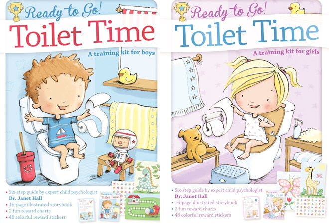 Ready to Go Toilet Time Potty Training Book for Boys and Girls