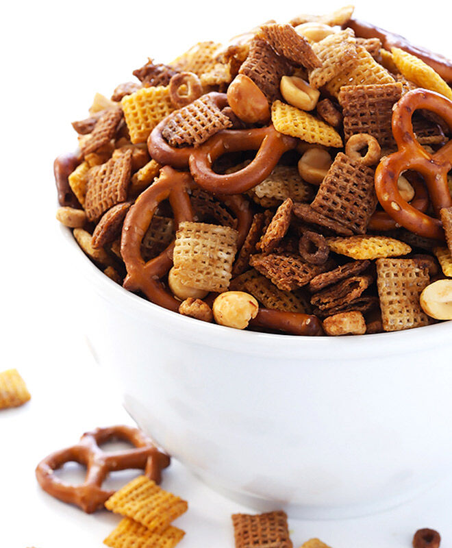 Cereal Snacks: Savoury Chex Mix | Mum's Grapevine