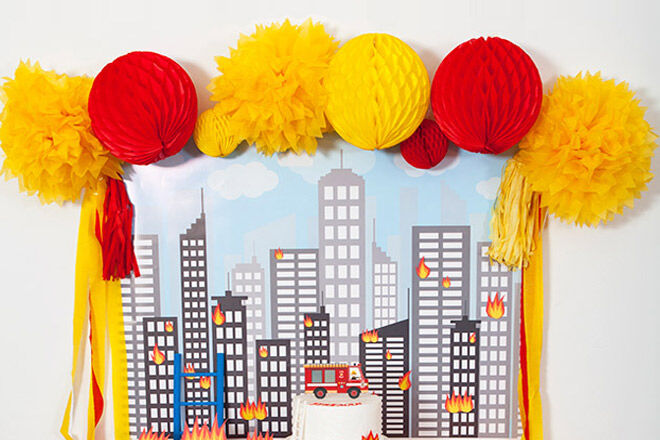 How to host a Fireman Party: Decoration ideas | Mum's Grapevine