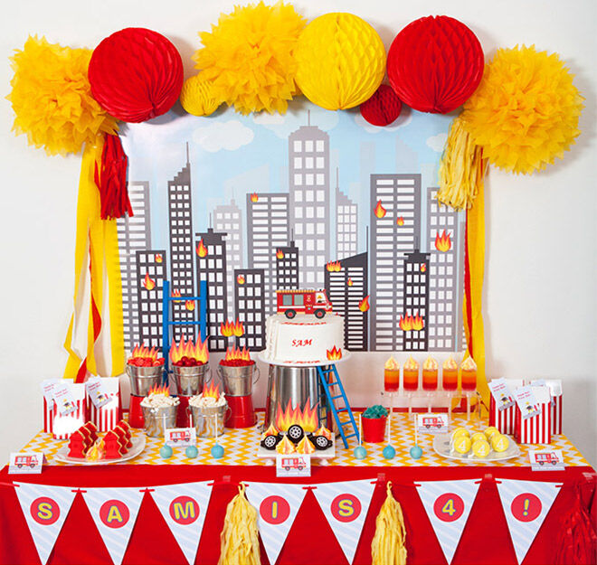 How to host a Fireman Party | Mum's Grapevine