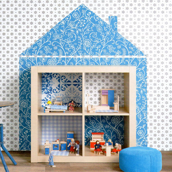 IKEA Hack - Turn KALLAX bookshelf into a dollhouse | Mum's Grapevine
