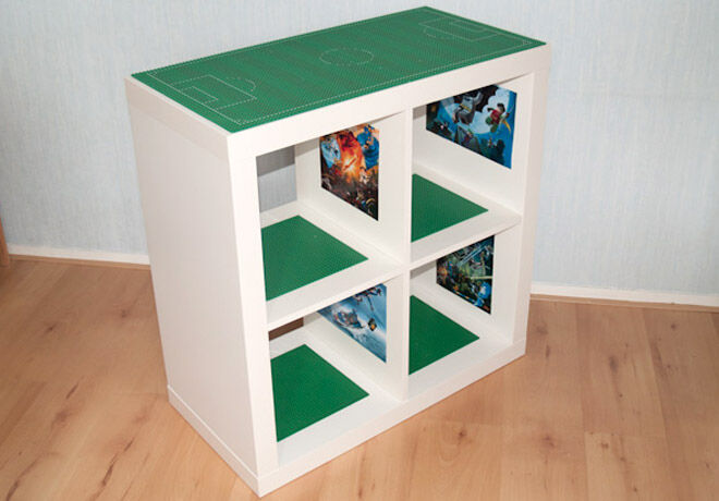 IKEA Hack - LEGO table made from KALLAX bookshelf | Mum's Grapevine