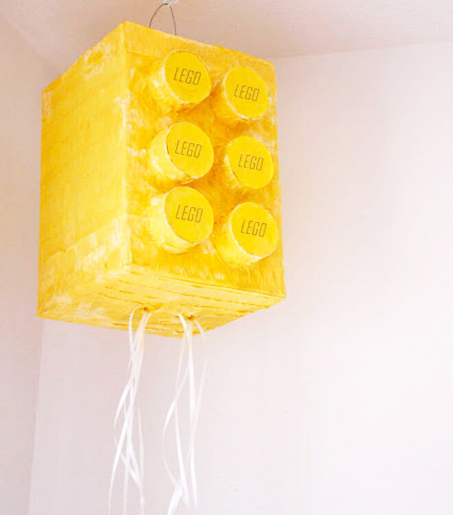 Lego DIY Pinata via Delia Creates