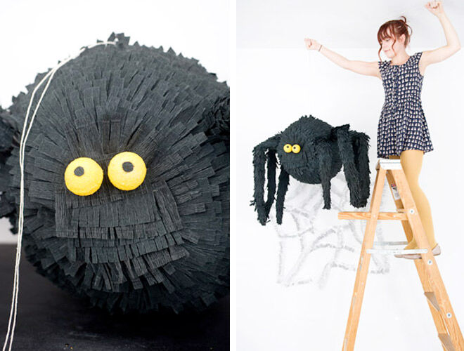 Spider DIY Pinata via Oh Happy Day