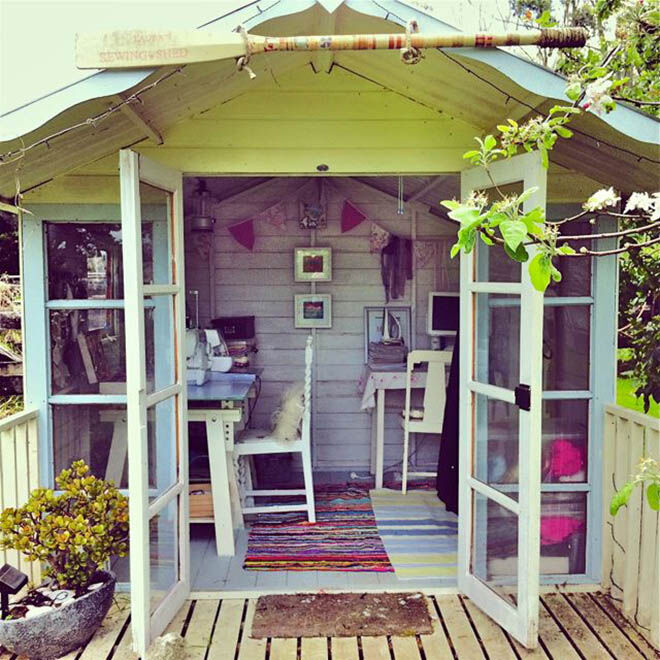 She shed - sewing shed