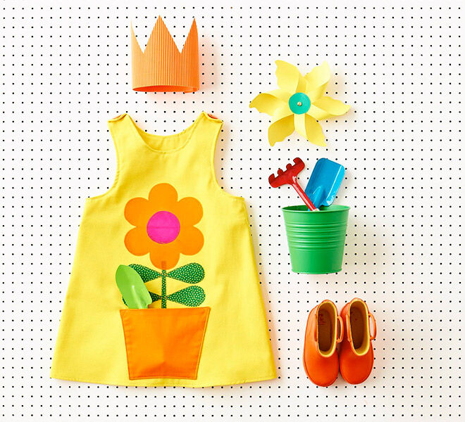 Flower pot dress from Featured in Wild Things: Funky Little Clothes to Sew