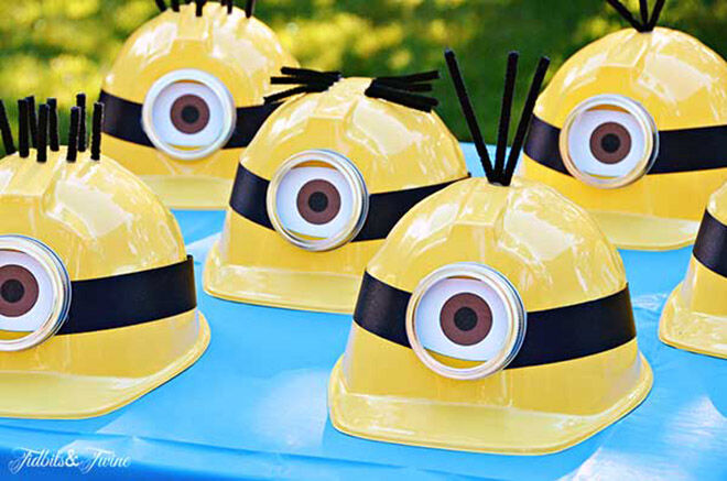 Minion Party Hats - Easy peasy Minion party craft idea | Mum's Grapevine