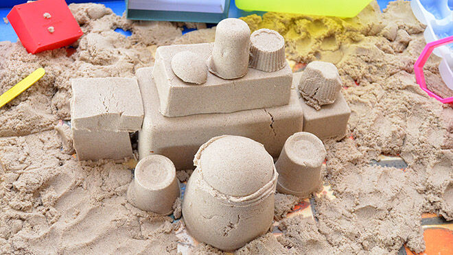 openended toys - kinetic sand