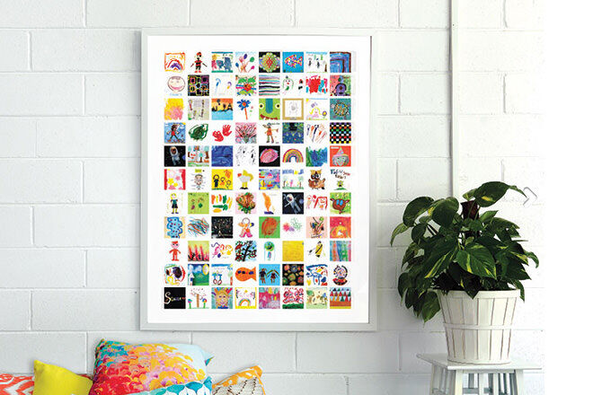10 creative ways to display your kids best artwork: Artrooms Display | Mum's Grapevine