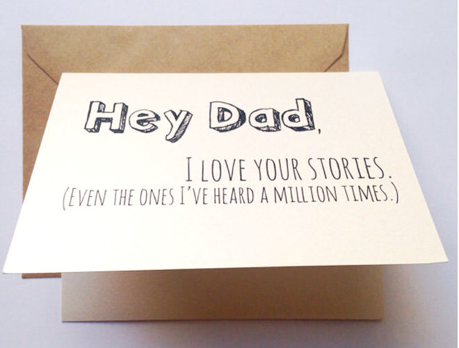 funny Father's Day card, Etsy