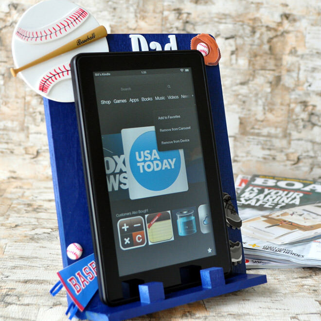 DIY gift Ideas for Father's Day: Decorate an e-reader | Mum's Grapevine