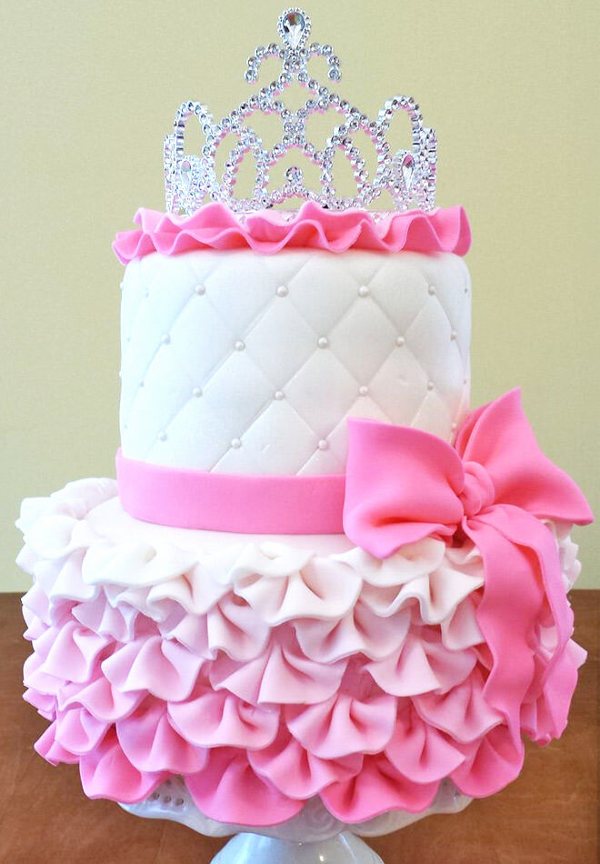 Top That!: 'Sweet Little Girls' Birthday Cake