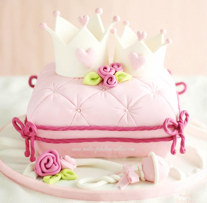 Pretty In Pink Princess Cake - CakeCentral.com