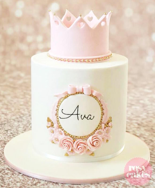 Princess (2 Tier Cake) | Local Pickup at Dewey's Bakery