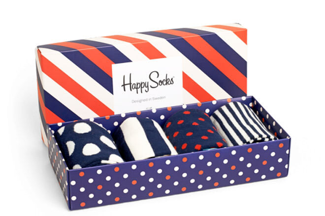 Father's Day gift ideas for stylish dads: Happy Socks gift box | Mum's Grapevine