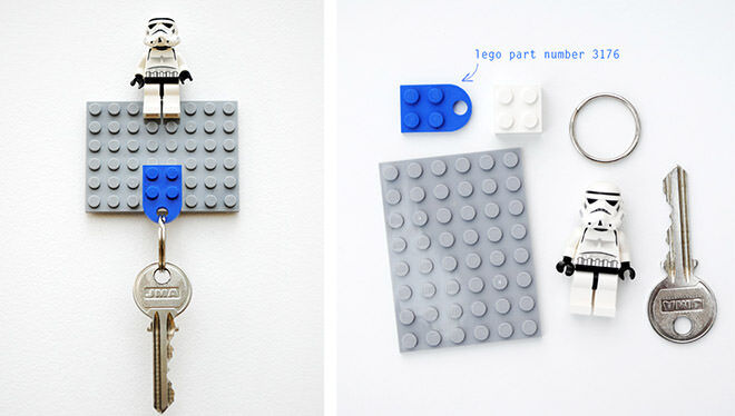 Homemade LEGO keychain for Father's Day | Mum's Grapevine