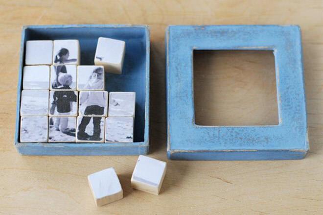 12 DIY gift ideas for Father's Day: Black and White Photo Puzzle | Mum's Grapevine