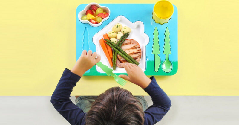 Dinner plates to make mealtimes fun