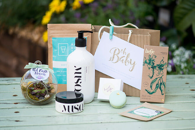 Mum's Grapevine presents Elise Swallow's baby shower for #babyswallow with goodie bags for the guests