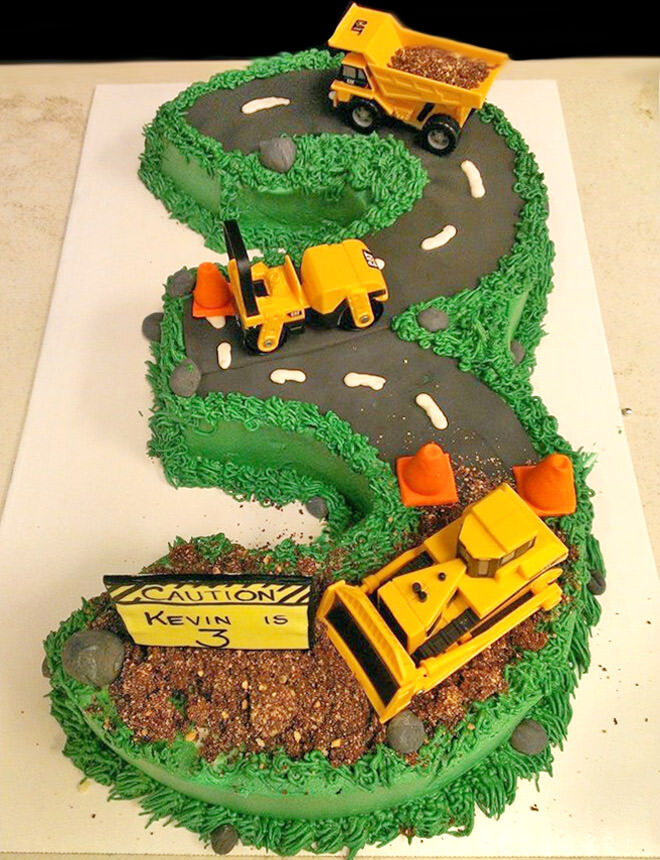 Digger Cake | Cakes By Fiona Bird