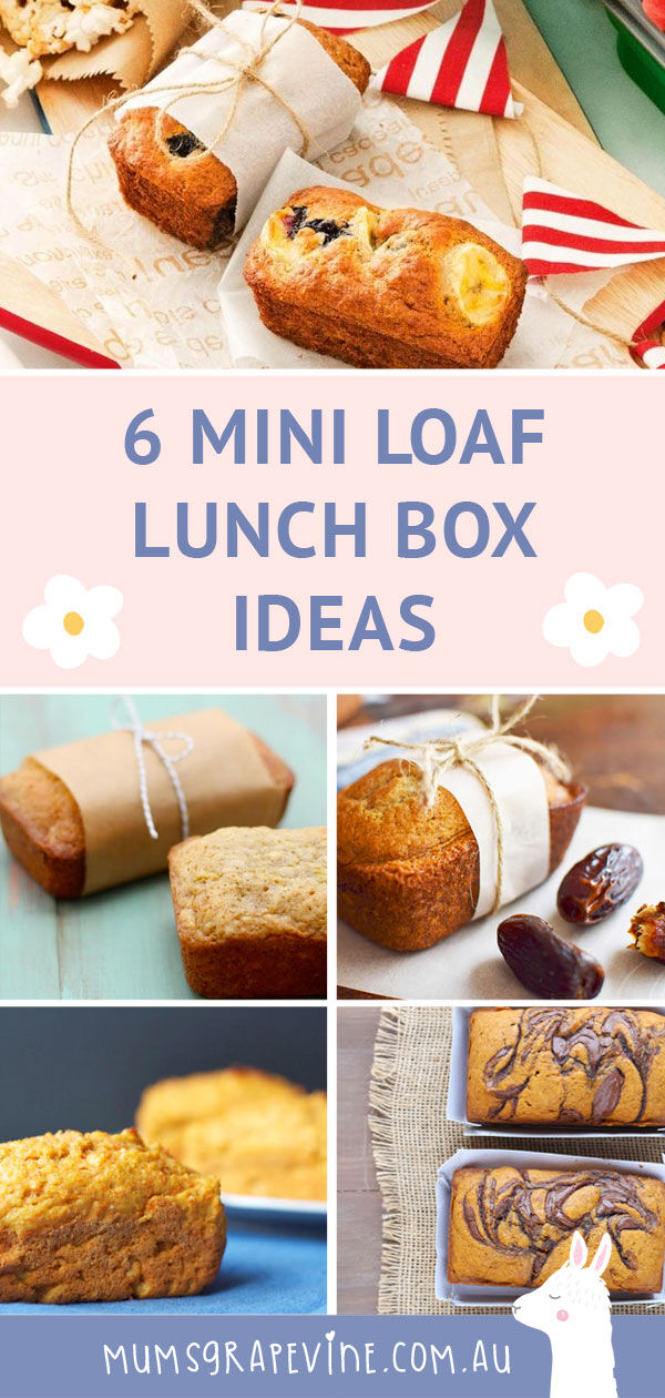 Mini loaf lunch box ideas