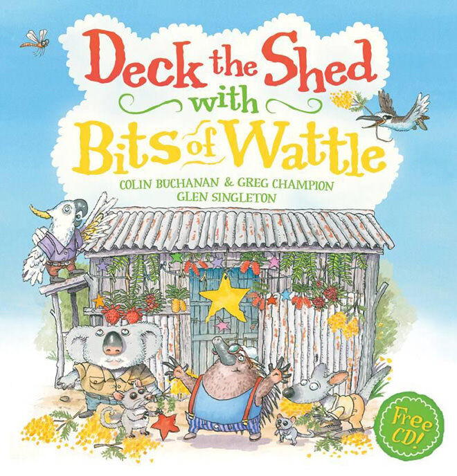 Deck the Shed with Bits of Wattle
