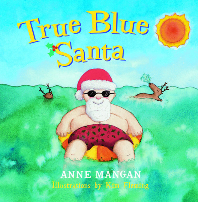 True Blue Santa