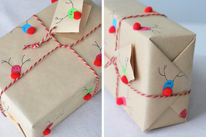 19 creative ways to wrap with brown paper