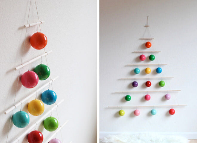 Simple idea for an alternative Christmas Tree