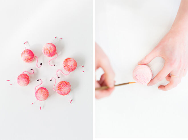 DIY Macaroons for a Flamingo Party