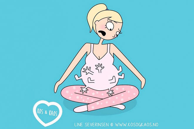 Kos and Kaos - Funny cartoons about pregnancy