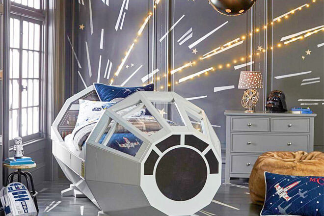 Pottery Barn Kids Star Wars Bed