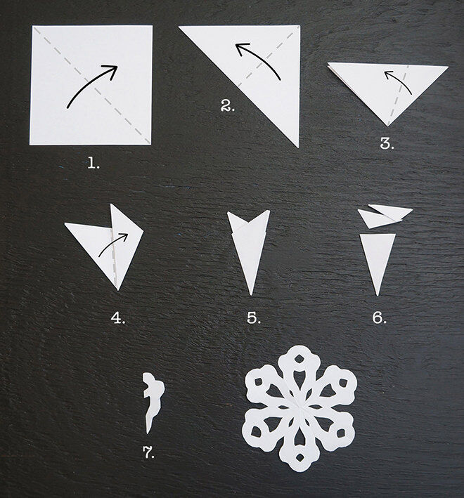 Easy DIY Paper Snowflake