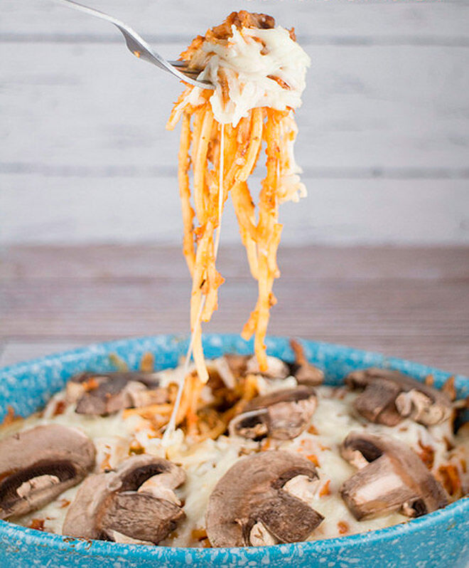 spaghetti casserole recipe