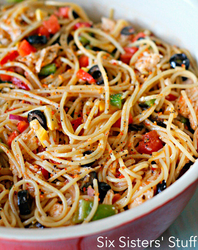 spaghetti pasta salad recipe