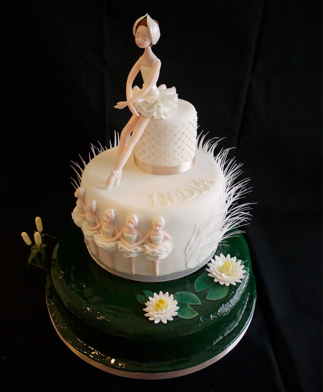 Ballerina birthday cake