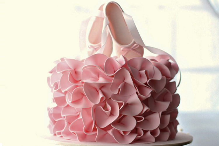 Ballerina Dress Cupcake-Cake topper — Sweet Cake Fetish