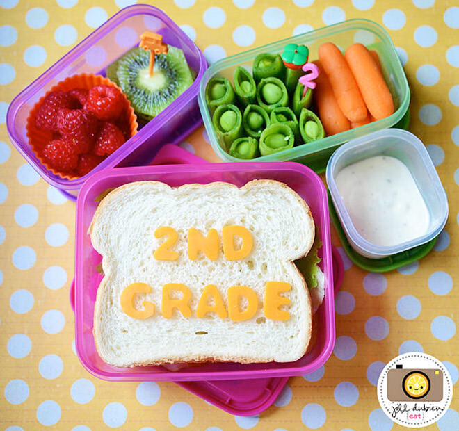 Celebrate going back to school by packing a bento lunch box