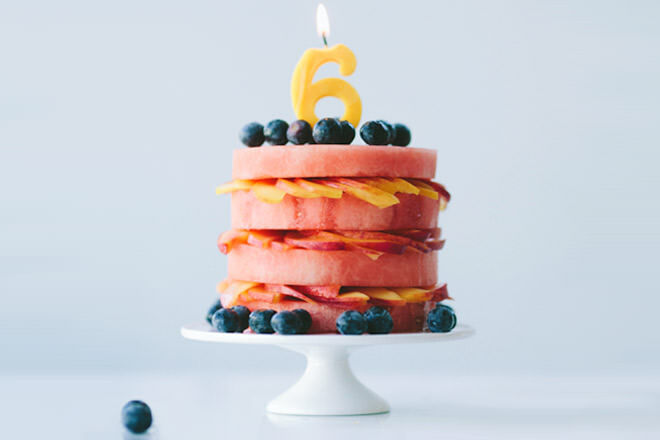 Healthy birthday cakes for kids