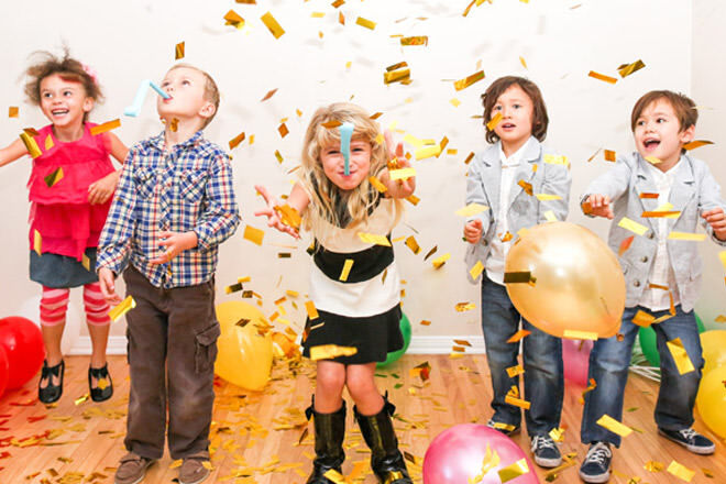 DIY balloon drop, New year's eve 2016 kids activities ideas