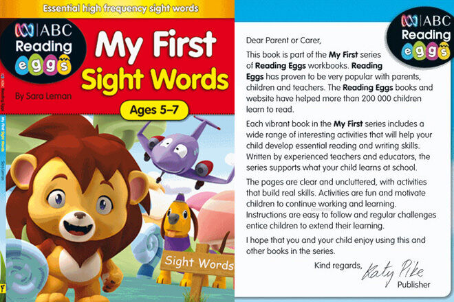 My First Sight Words by Sarah Leman