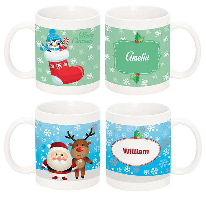 Personalised Mums - Night Before Christmas Mug