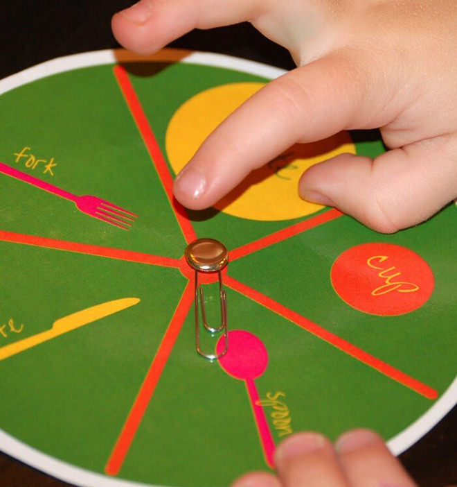 Play a game - easy step by step ways to get the kids setting the table.