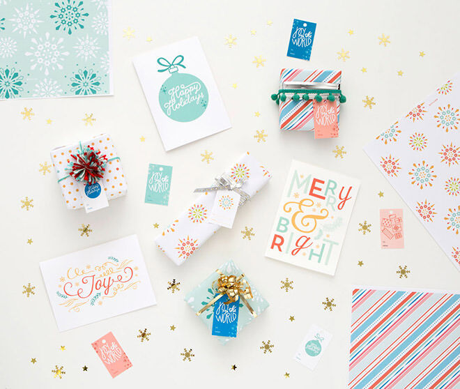 Christmas tags you can print for free.