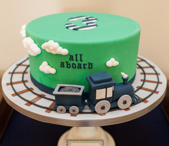 Order All aboard! Cake Online in Noida, Delhi NCR | Kingdom of Cakes