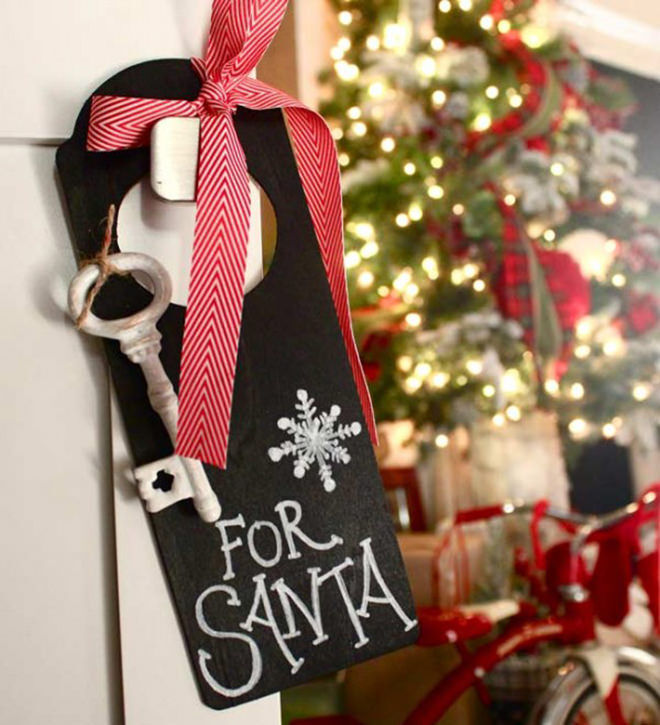 Santa Key for Night Before Christmas Box