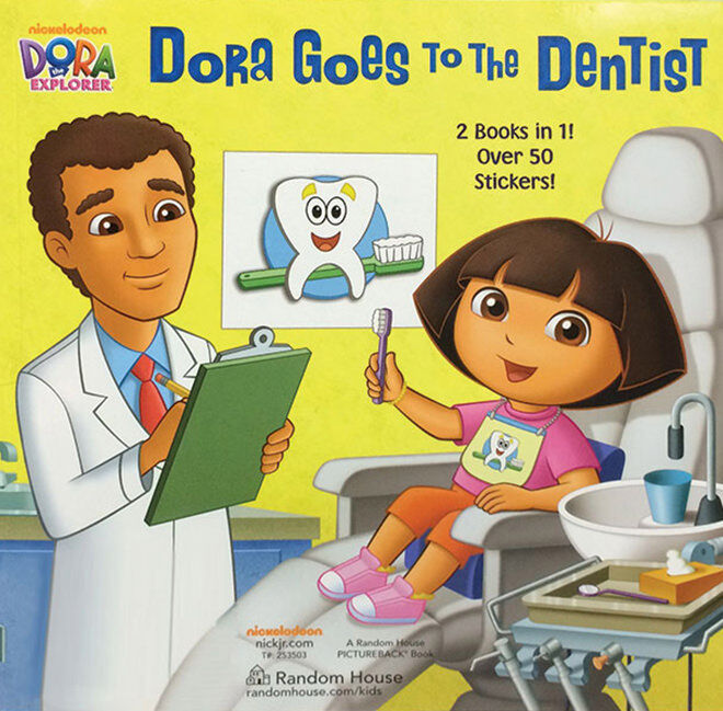Dora goes to the Dentist - how to get your kids ready for their first trip to the dentist.