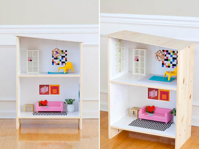 IKEA Hack - how to DIY your own doll house.