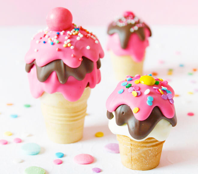 How to throw a deliciously fun ice cream party | Ice Cream Cake Pops 