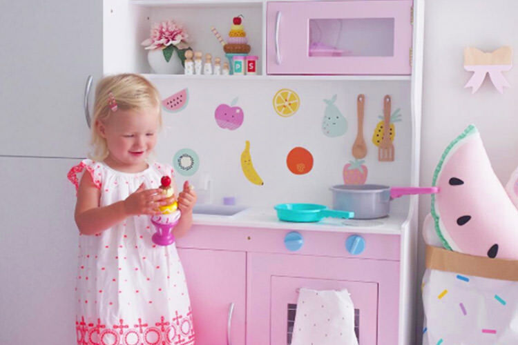 Kmart kids deals wooden kitchen